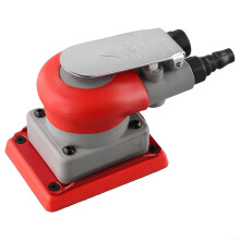 Square Air Sander 75x100mm Backing Pad, Pneumatic Orbital Finishing Sander For Car Polishing, 10000 RPM