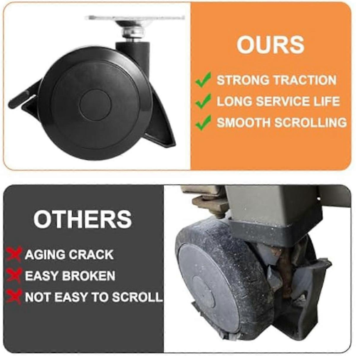 2pc 69828 Locking Caster Wheel for Spirit 200/300 Series Grill 2