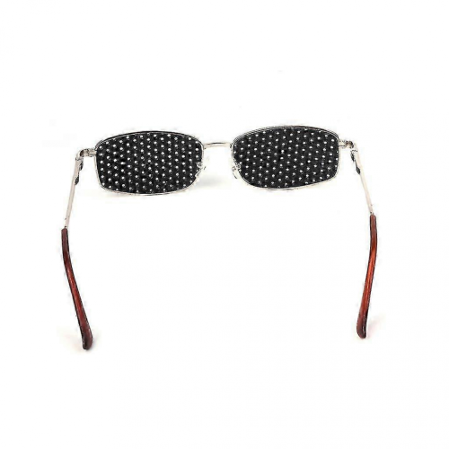 Metal Pinhole Glasses Exercise Eyewear Eyesight Improvement For Vision Training 2