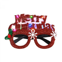 C4 Occhiali da sole LED per feste di Natale e Capodanno, accessori decorativi per adulti e bambini