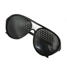 Eyesight Improvement Exercise Vision Correction Glasses Blindness Weakness Pinhole Glasses Black Unisex
