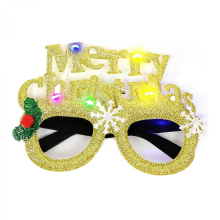 C13 Occhiali da sole LED per feste di Natale e Capodanno, accessori decorativi per adulti e bambini