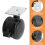 2pc 69828 Locking Caster Wheel for Spirit 200/300 Series Grill 2