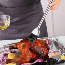 Truthahn-Spritzgerät-Set mit Ölpinsel & Reinigungsbürste, lebensmittelecht, abnehmbarer Ballon für Butter, Bratensaft, Glasuren, Soßen