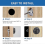 3 Digit Combination Lock Black Zinc Alloy Mechanical Code Lock Code Box Security Number Lock For Armo Mailbox 5