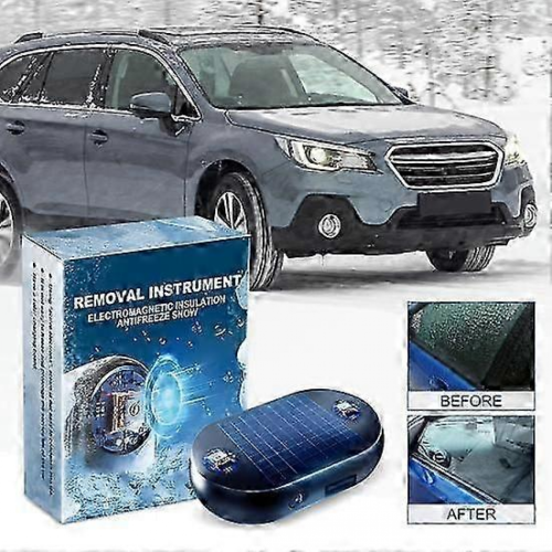 3-teiliges elektromagnetisches Auto-Schneeräumgerät, kabelloser tragbarer Entfroster 1