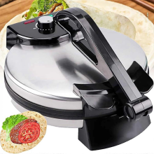 Elektrischer Tortilla-Maker mit doppelseitiger Antihaftbeschichtung und hitzebeständigem Griff