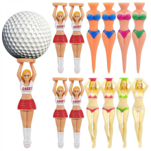7,50X1,60X1,60CM 12 Pezzi Tee da Golf Divertenti per Donna Cheerleader Supporti Forniture