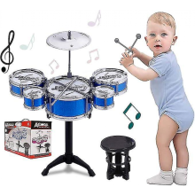 Children's Drum Set Toddler Musical Instrument Set Educational Percussion Instrument Inspiring Children's Creativity Drum Set Suitable For Children Bo
