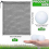 White100 Pack Biodegradable Practice Golf Balls with Reusable Mesh Carry Bag 2