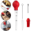 Presse à jus pour dinde, facile à utiliser, 30 cm (12 pouces), plastique durable. 2