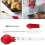 Presse à jus pour dinde, facile à utiliser, 30 cm (12 pouces), plastique durable. 3