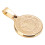 2 Stück Saint Benedict Anhänger Elegantes Edelstahl St. Benedict Doppelseitig 4