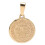 2 Stück Saint Benedict Anhänger Elegantes Edelstahl St. Benedict Doppelseitig 5