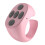Bluetooth Remote Control Ring with Charging Case, Page Turner and Shutter for Phones Tablets Kindle Pink 1