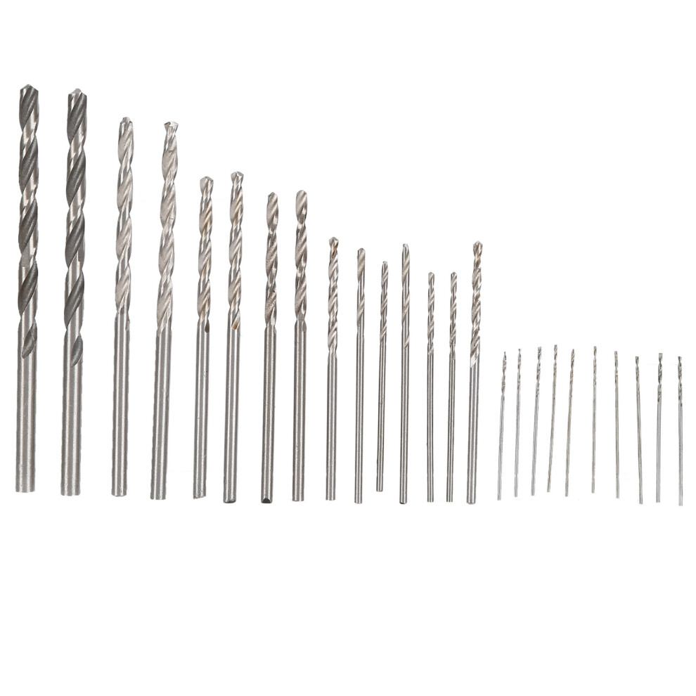 25-teiliges Mikro-Spiralbohrer-Set mit