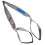 4T 2m PES Hebeband, Flach, Verdickt, Grau 15