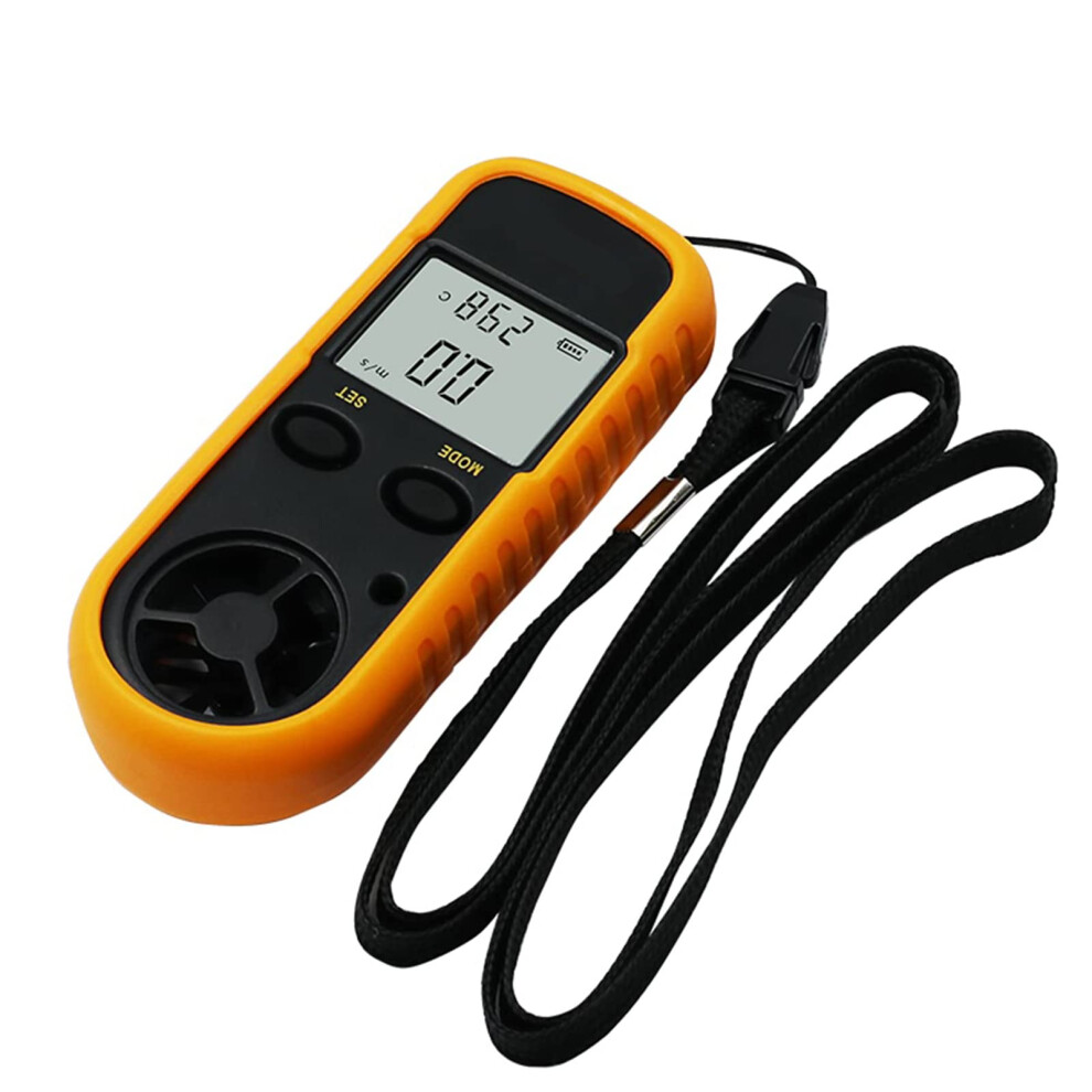 Digital Anemometer Precision Wind Speed And Air Volume Meter With Backlit Lcd For Rc Drones 9347817533460