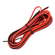 20 Gauge per 3 Meter RöD Svart Zip Wire Awg Kabel Jord Tvinnad Koppar Bil