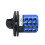 Rotary Cam Switch 32A 3 Phase 12 Terminal 2 Position Selector for 660V  Current Changeover 3