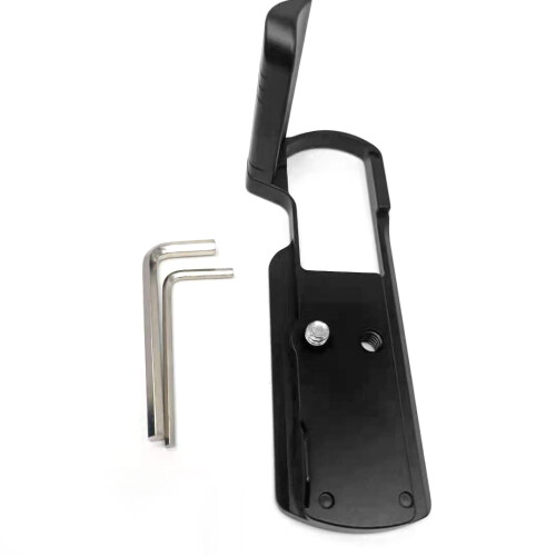L Bracket Camera, Hand Grip Quick Release Plate L Bracket för   GX9/GX85/GX80/GX7III Camera L Bracket 1