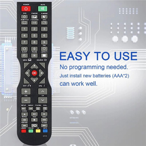Telecomando per Telecomando TV SONIQ QT1D 2