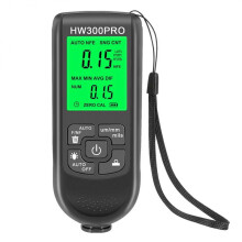 HW-300PRO Misuratore di Spessore del Rivestimento 0-2000UM Tester di Spessore Della Pellicola di Vernice per Auto Misuratore di Vernice per