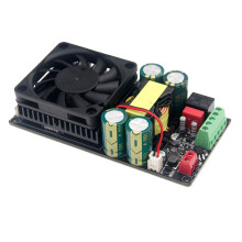 HIFI IRS2092 1000W Monokanal Digital Klass D Stage Subwoofer EffektföRstäRkarkort med HöGtalarskyddsrelä-B