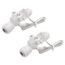 RéGulateur de Capteur de DéBit D'Eau pour Tuyau de 1/4 Pouces, Connecteur de Vanne de ContrôLe Du DéBit D'Eau, Distributeur D'Eau, ContrôLeur de