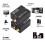 Digital-Zu-Analog-Audiokonverter UnterstüTzt -Glasfaserkoaxial zu RCA R/L-Audiodecoder SPDIF DAC EU-Stecker 6