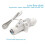 1/4 Inch Hose Water Flow Sensor Regulator Water Flow Control Valve Connector Water Dispenser Water Speed Controller 2