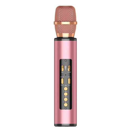 TWS Wireless Karaoke Microphone with  Speaker Home Party Performance Singing Microphone for Kids-
