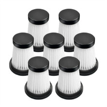 7-Teilige HEPA-Filter-Ersatzteile für Moosoo K12 Pro K13 Akku-Staubsauger für Genius Invictus One 1.0 X7