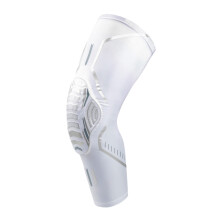 Sports Knee Pads with AntiCollision EVA Padding, Breathable NonSlip Basketball Knee Protectors L White