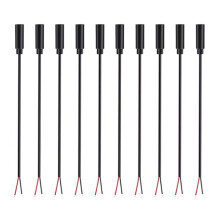 10 StüCk Ersatz-3,5-Mm-Klinkenstecker auf Blankes Kabel, Offenes Ende, 2-Poliger Mono-Stecker, 1/8 Zoll 3,5-Mm-Klinkenstecker, Audiokabel