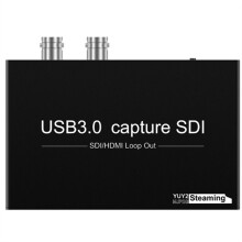 Scheda di Acquisizione Video UVC USB 3.0 Compatibile con SDI un USB 3.0 Piastra di Streaming Live Scheda di Acquisizione SDI Loop 1080P 60Fps
