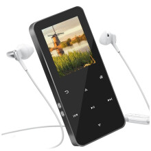 MP3-Speler, met 5.2 Draagbare High-Fidelity Verliesvrije Muziekspeler met 128GB Kaart/Luidspreker/E-Book Lezen