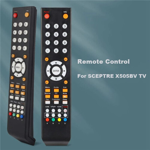 FjäRrkontroll för SCEPTER X505BV TV FjäRrkontroll 2