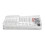 Battery Capacity Test Instrument Battery Strength Indication Organizer Multifunctional Battery Organizer,White 1