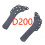 1 Set New Shutter Curtain Blade for  D200 Shutter Blade Digital Camera Repair Part 4