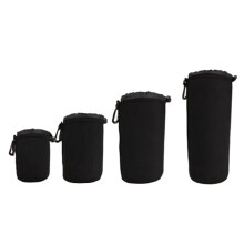 4 Stuks S/M/L/XL Cameralenstasje Cameralenstasje Tarp Camera-Accessoires