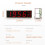 ESP8266 WIFI Clock Network Timing Digital Display LED Dot Matrix Clock RED GREEN  Display 9