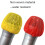 120PCS Cubierta de MicróFono Desechable Cubierta de MicróFono No Tejida Cubierta Antipolvo Cubierta de MicróFono-Rojo + Amarillo 5