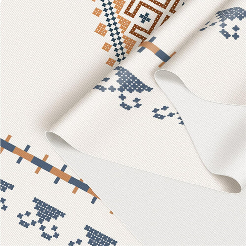 PVC Tablecloths Wipeable Oilcloth Waterproof WearResistant Rectangular Table Cover 80x120cm Model D 1