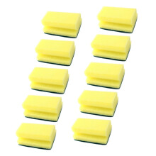 10pcs Bulk Kitchen Sponges NonScratch Reusable Dish Cleaning Scrubber Pads with NonSlip Grip
