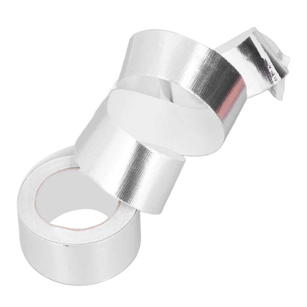 Fiberglass Aluminum Foil Tape 25M Heat Resistant For Duct Repair 8761383244789