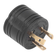 Industrieller TT-30P auf RV 125V 30A Messing-Stecker Adapter