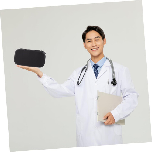 Stethoscope Case Bag, Hard Shell Portable Protective Storage for All Stethoscope Models, Lightweight and Durable Design 1