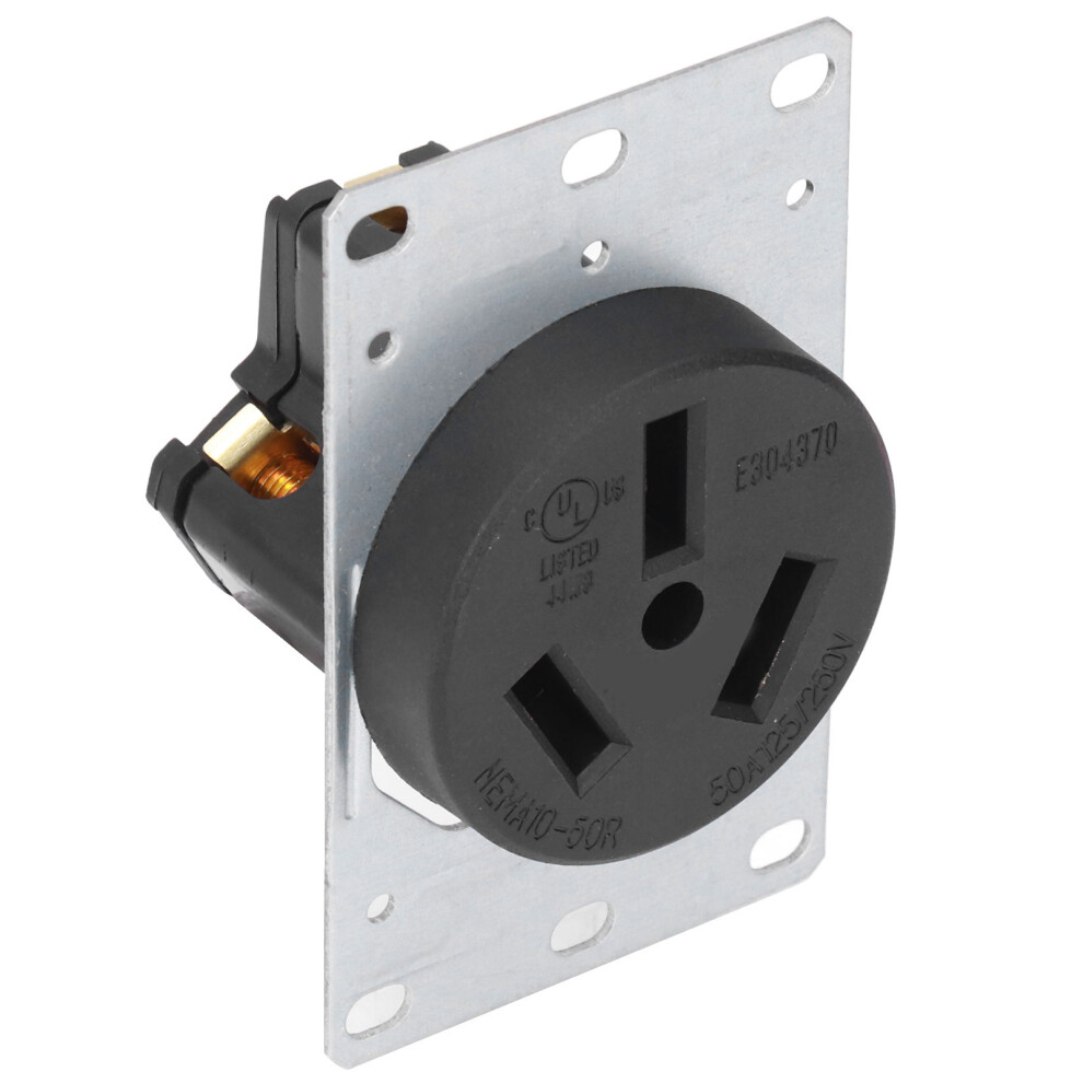 Nema 10-50R 50A 125V/250V Us 3-Hole Receptacle Outlet 8151375833426