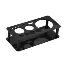 Professional Cocktail Shaker Stand, Bartender Kits Storage Stand, Bartending Tool Holder For Bar Cocktail, Black